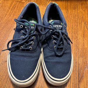 Navy Blue Sperry Mens Shoes - Size 11